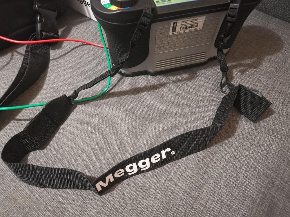 Image with Megger X1